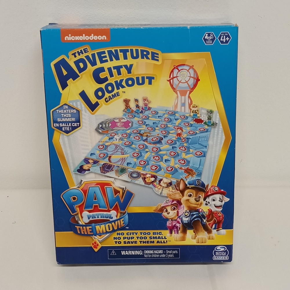 Pawpatrol The Adventure city lookout game complete EUC.
